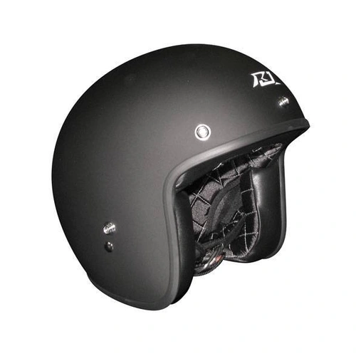 Rjays Sturgis (With Studs) Helmet - Platinum/Matte Black