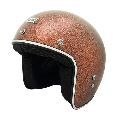 Rjays Sturgis Helmet - Metal Flake/Red