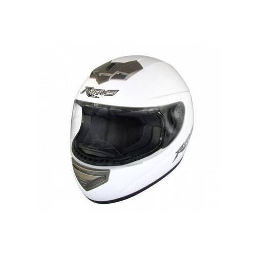 Rjays Apex II Plain White Helmet