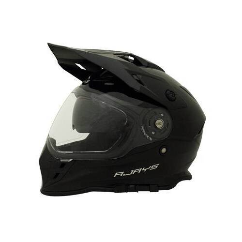 Rjays Dakar II Gloss Black Helmet