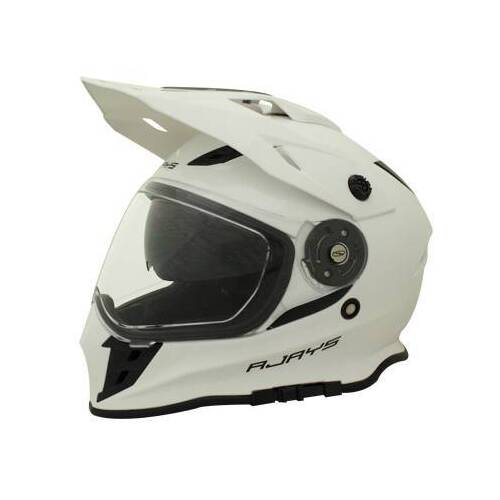 Rjays Dakar II Helmet - Gloss White