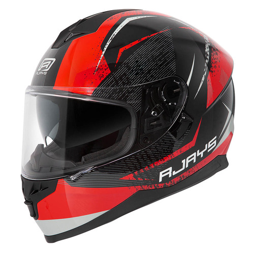 Rjays Dominator II Strike Black Red Helmet - Unisex - Medium - Adult - Black/Red - SKU:RJH95BKRD4