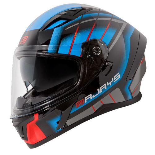 Rjays Apex III Switch Black Blue Red Helmet - Black/Blue/Red Small - SKU:RJH96SBKBURD3