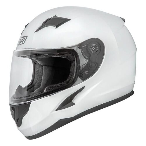 Rjays Grid White Helmet - Unisex - Medium - Adult - White - SKU:RJH97WH4