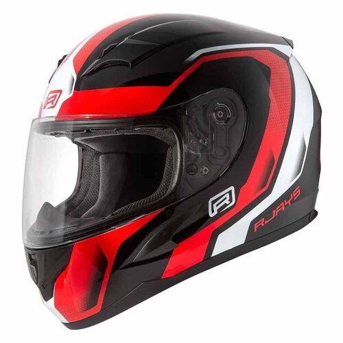 Rjays Grid Black Red Helmet - Unisex - 2X-Large - Adult - Black/Red - SKU:RJH98BR7