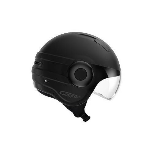 Roof Cooper Mono Matte Black Helmet