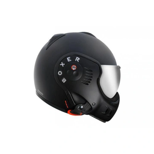 Roof Boxer V8 Black Helmet - Black