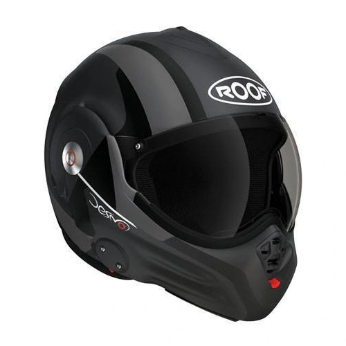 Roof Desmo Ram Matte Helmet - Titanium/Black