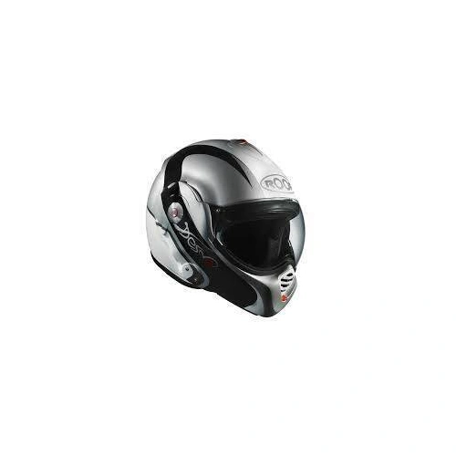 Roof Desmo Metal Helmet - Black/Silver - S/M - SKU:RO01263357