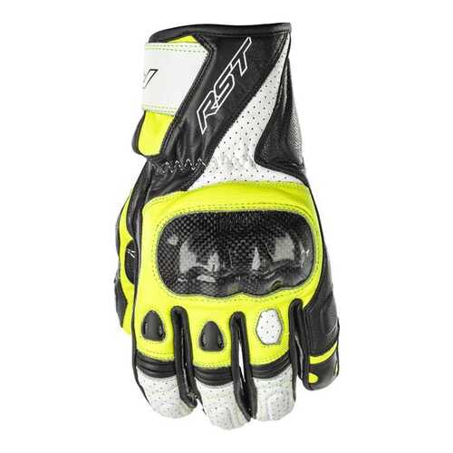 RST Stunt III Ce Gloves - Fluro Yellow - S - SKU:RSGS212355056