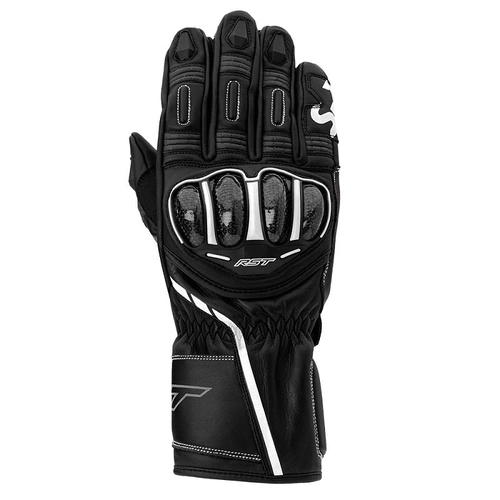 RST S-1 CE Sport Glove - Black/White - L - SKU:RSGS303312060