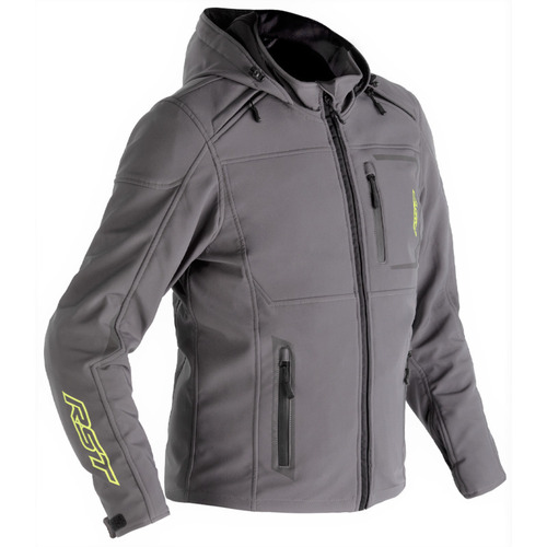 RST Frontline CE Waterproof Jacket - Grey/Neon - S - SKU:RSJT273176056