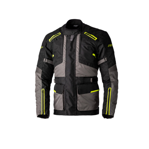 RST Endurance CE Waterproof Jacket - Black/Grey - S - SKU:RSJT297914056