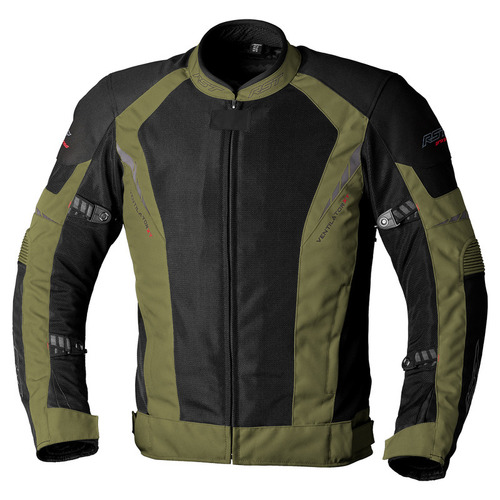 RST Ventilator-XT Pro CE Textile Jacket - Black/Green - S - SKU:RSJT298216056