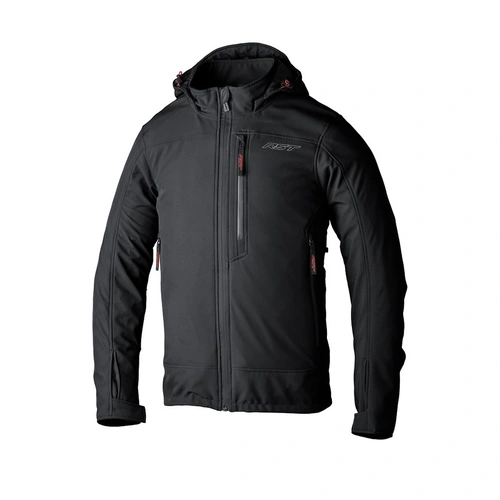 RST Havoc CE Weatherproof Jacket With Hood - Black - S - SKU:RSJT345710056