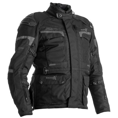 RST Adventure-X Pro CE Textile Jacket - Black - M - SKU:RSJT995010058