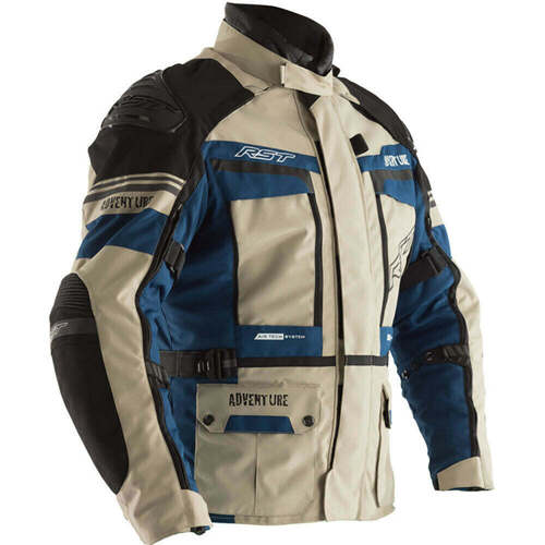 RST Adventure-X Pro CE Jacket - Sand/Blue - 4XL - SKU:RSJT995087068