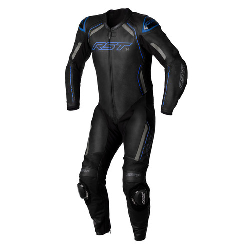 RST S-1 1 Piece Suit - Black/Grey/Blue