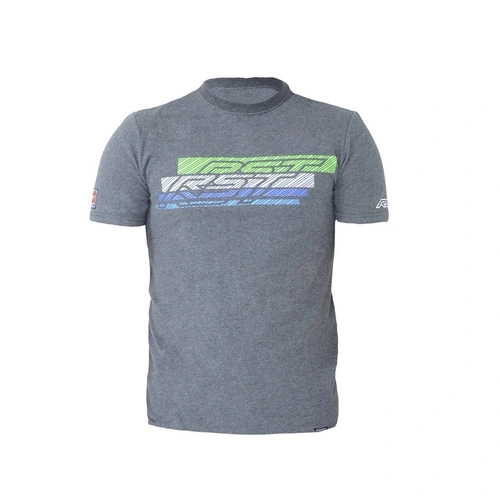 RST Speed Lines Tee - Gunmetal/Green - S - SKU:RSTS015846056
