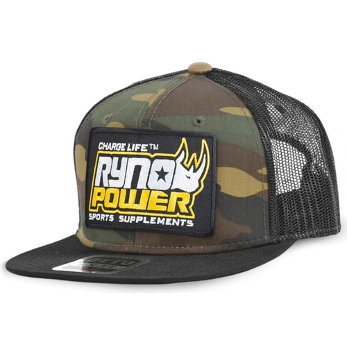 Ryno Power Mesh Snapback Hat - Camo - OS