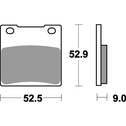 SBS 556Ls Rear Pads - Sinter Street