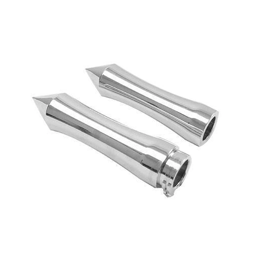 Scorpion Custom Spear Head Chrome Grips