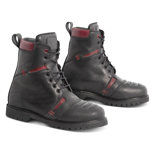Scorpion Scout Black Red Boots - Unisex - 44 - Adult - Black/Red - SKU:SCB006BLKRED44