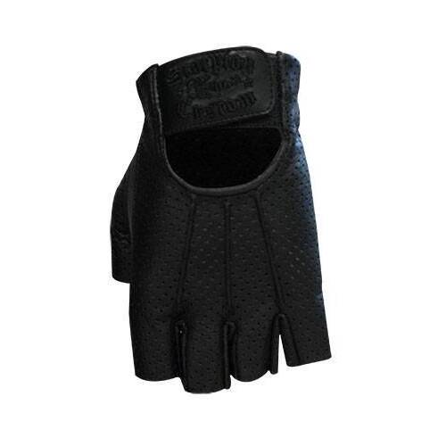 Scorpion Custom Arizona Fingerless Gloves - Black - 2XL - SKU:SCG004BKXXL