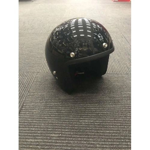 Scorpion Custom Baron Helmet With Studs - Gloss Black