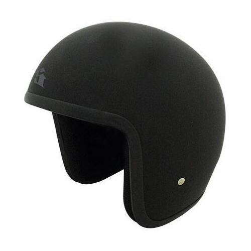 Scorpion Custom Baron Matte Black Helmet - Unisex - X-Small - Adult - Black - SKU:SCH007MB2