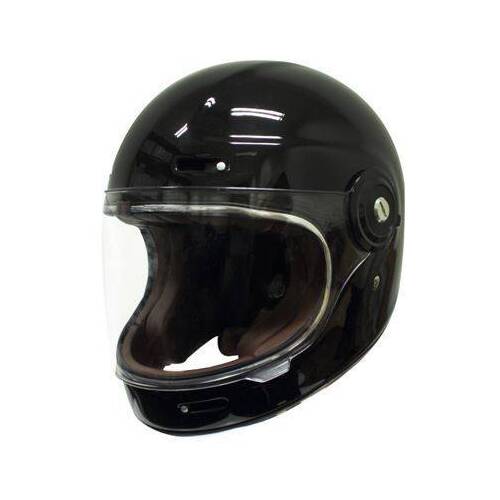 Scorpion Vintage Gloss Black Helmet - SKU:SCH008GB5