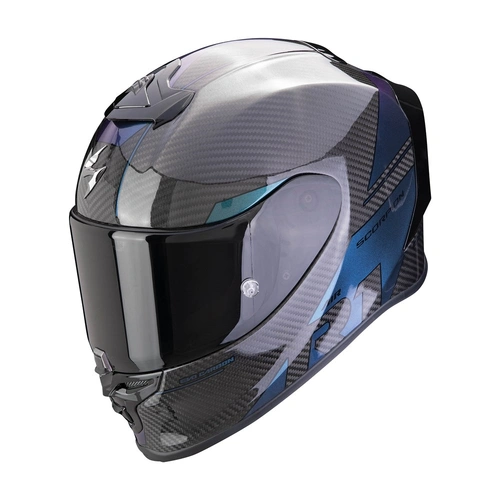 ScorpionExo Exo-R1 Evo Carbon Air Rally Helmet - Black/Chameleon