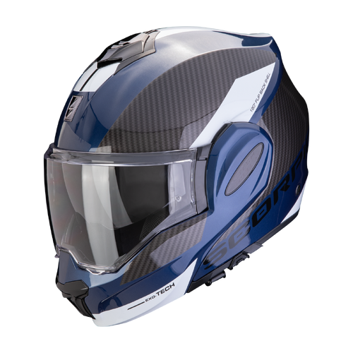 ScorpionExo Exo-Tech Evo Team Helmet - Blue/Black/White