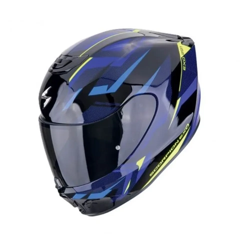 ScorpionExo Exo-391 Aaxo Helmet - Black/Blue - XS - SKU:SE1394746602