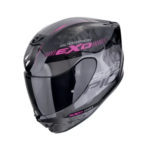 ScorpionExo Exo-391 Ava Helmet - Black/Pink - XS - SKU:SE1394777102
