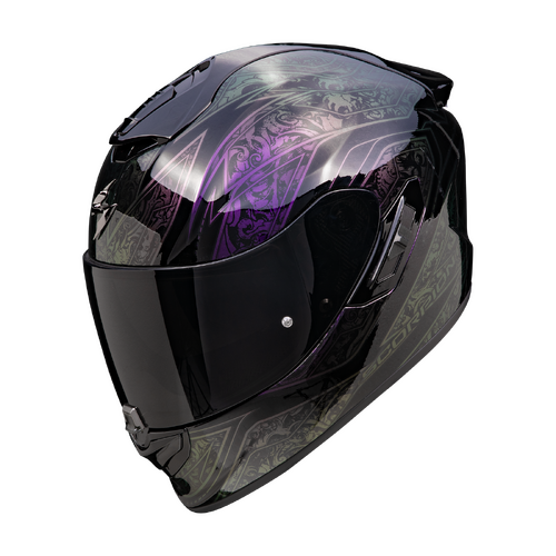 ScorpionExo Exo-1400 Evo II Air Helmet - Fantasy Black/Chameleon - S - SKU:SE1400593803