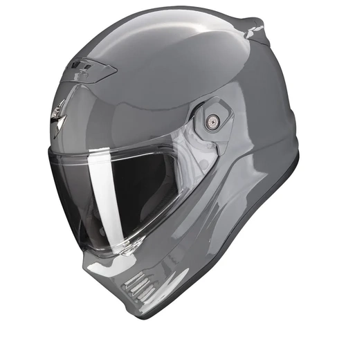 ScorpionExo Covert FX Solid Full Face Helmet - Cement Grey - S - SKU:SE18610025303