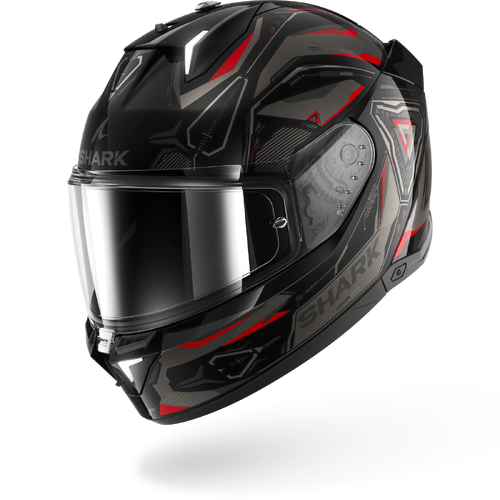 Shark Skwal i3 Linik Helmet - Black/Anthracite/Red