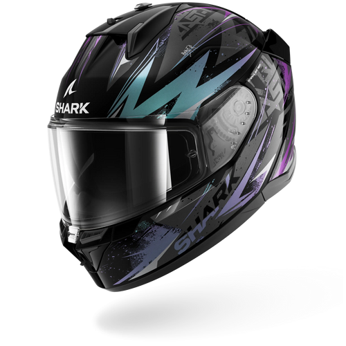 Shark D-Skwal 3 Blast-R Helmet - Black/Green