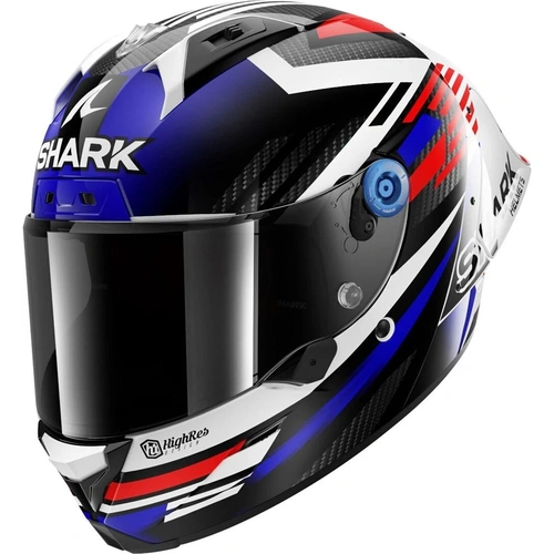 Shark Aeron-GP FIM Racing #1 Speed-Vibe Helmet - Red/Blue