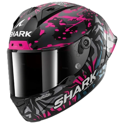 Shark Aeron-GP FIM Racing #1 Replica Redding Helmet - Black/Violet/Blue