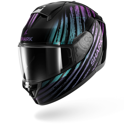 Shark Ridill 2 Assya Helmet - Black/Chameleon