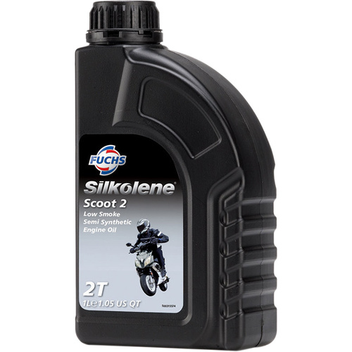 Silkolene 2 Stroke Scoot 2 Super Semi Synthetic 1 Litre - SKU:SK601449215