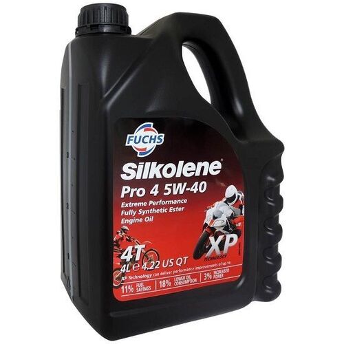 Silkolene Pro 4 5W-40 XP Engine Oil 4 Litres - 4L - SKU:SK601451478