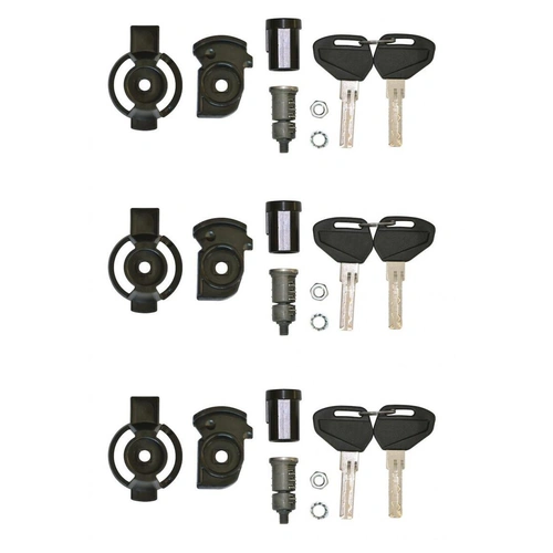 Givi Triple Pack Security Lock Set - Barrels And Keys