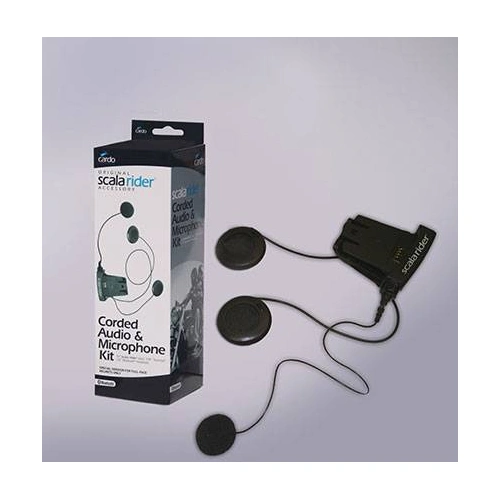 Cardo Q2 Audio & Corded Microphone Kit