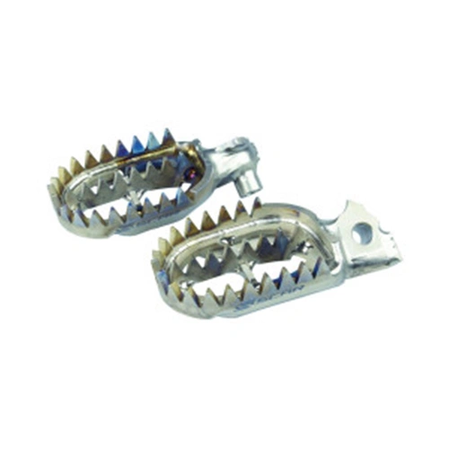 Scar Gripper Footpegs - Beta RR 250-480 20-22 - Titanium - SKU:SRS7516