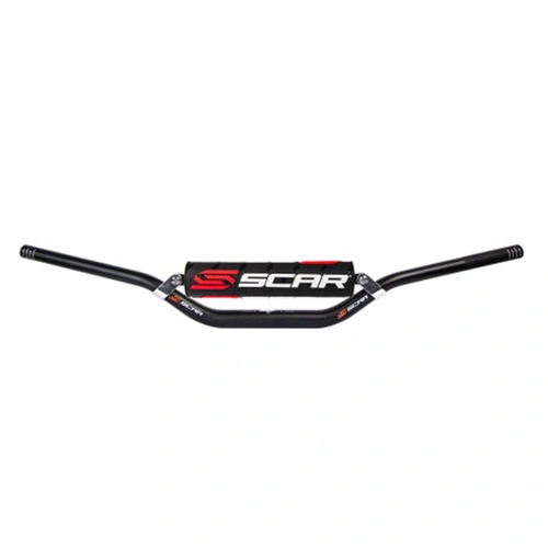 Scar S2 7/8 Handlebar - Black - High - SKU:SRS9032BK