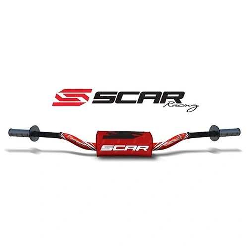 Scar O2 Handlebar - Villopoto/Stewart - Red/Red - 1-1/8" - SKU:SRS9162RDRD