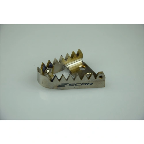 Scar Brake Tip - EARLY KTM/Husqvarna/Sherco /Beta/Gas Gas - Titanium - SKU:SRSTBT499